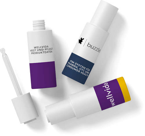 buzzle PIM System für wellvida ag