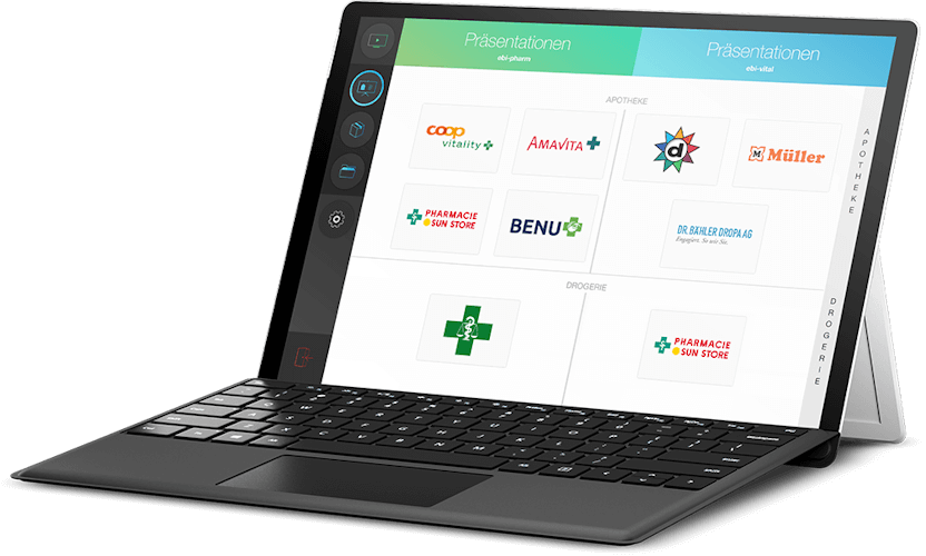 Sales App für die ebi-pharm ag